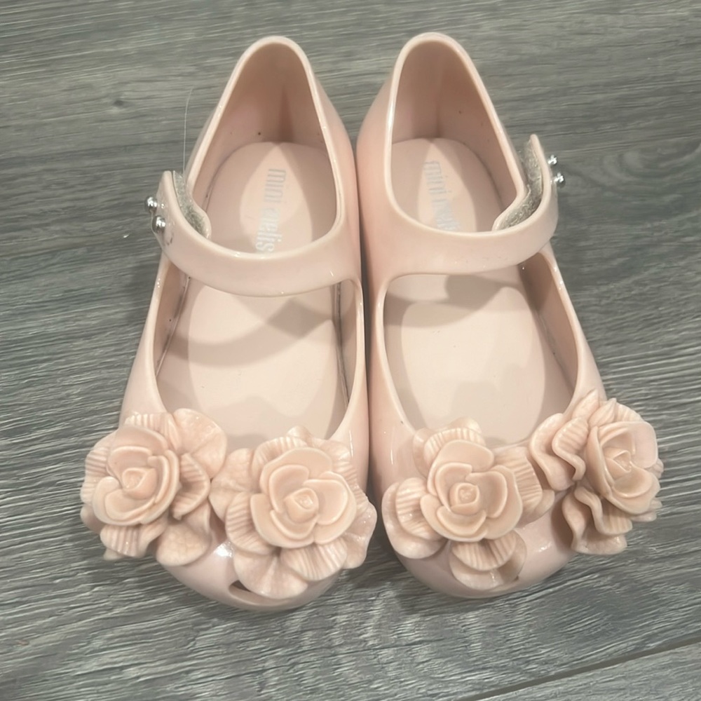 Mini Melissa rose  shoes